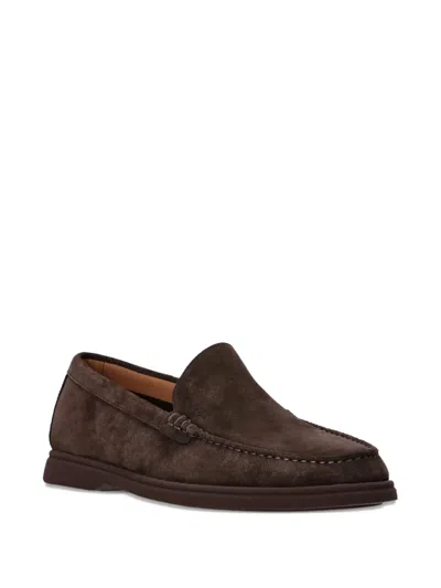 Hugo Boss Boss Sienne Loafers Dark Brown In Brown