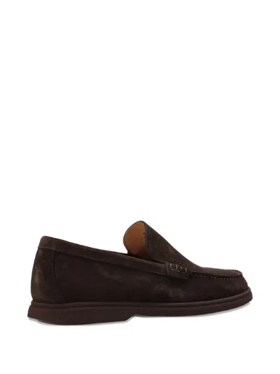 Hugo Boss Boss Sienne Loafers Dark Brown In Brown