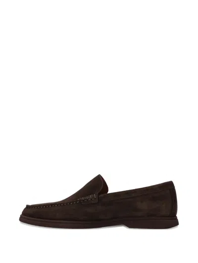 Hugo Boss Boss Sienne Loafers Dark Brown In Brown