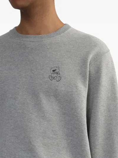 Undercover Printed Sweatshirt In Gray
