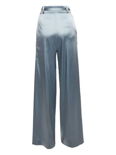 Pre-owned Just Cavalli Vintage Satin Belted Trousers