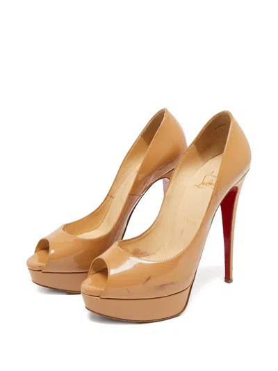 Pre-owned Christian Louboutin 145mm Very Prive Pumps