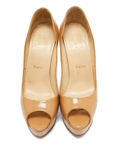 Pre-owned Christian Louboutin 145mm Very Prive Pumps