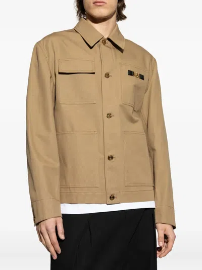 Versace Long Sleeve Casual Jacket