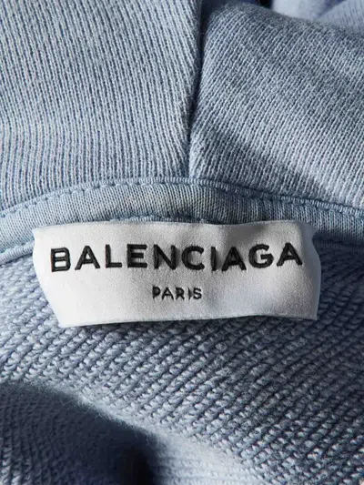 Pre-owned Balenciaga Logo-print Hoodie