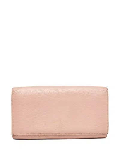 Pre-owned Gucci 2024 Leather Wallet