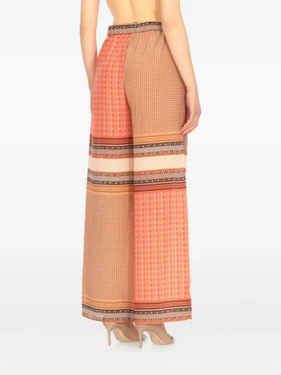 Antonelli Firenze Sasha Wide Leg Pants In Multi