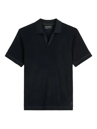 Marc O'polo Cotton T-shirt In Blue