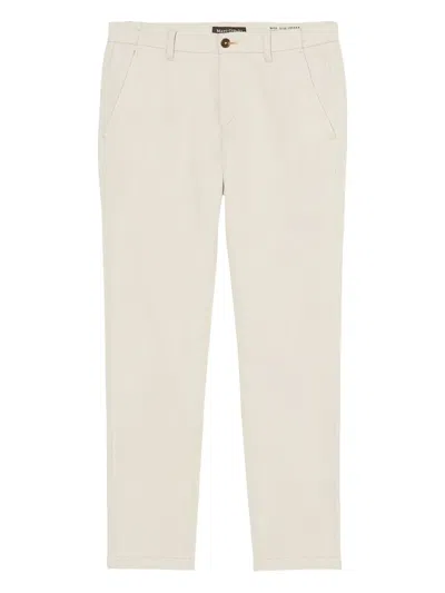 Marc O'polo Button-fastening Chino Trousers In Neutral