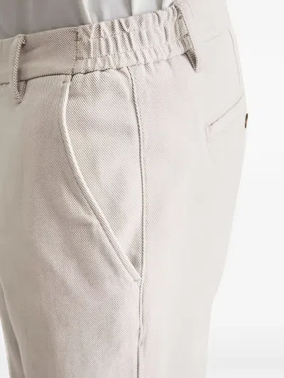 Marc O'polo Button-fastening Chino Trousers In Neutral