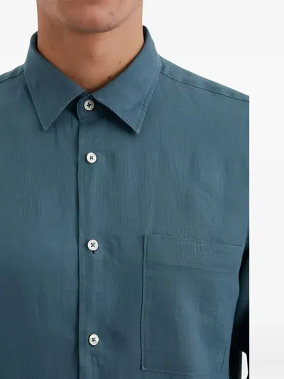 Marc O'polo Button-up Shirt In Blue