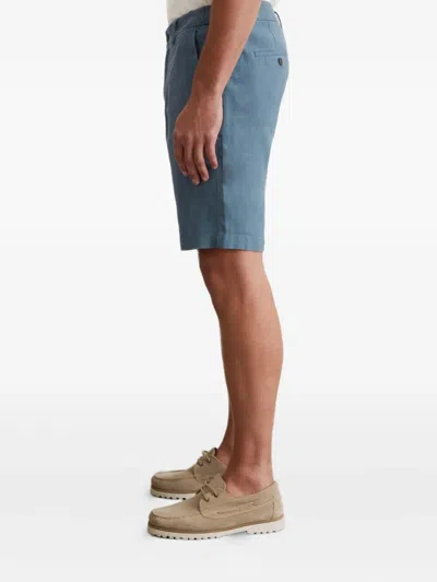 Marc O'polo Elasticated-waistband Shorts In Blue