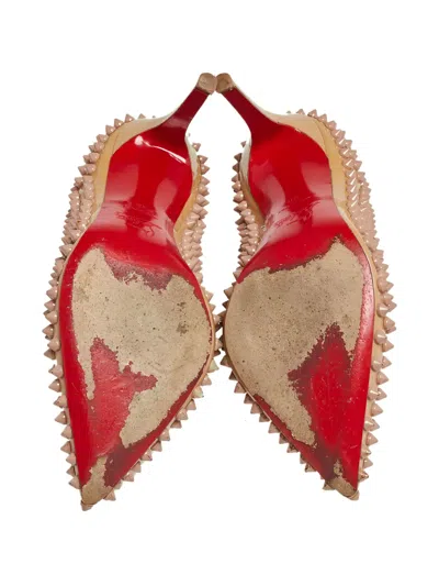 Pre-owned Christian Louboutin Spiked Heeled Pumps
