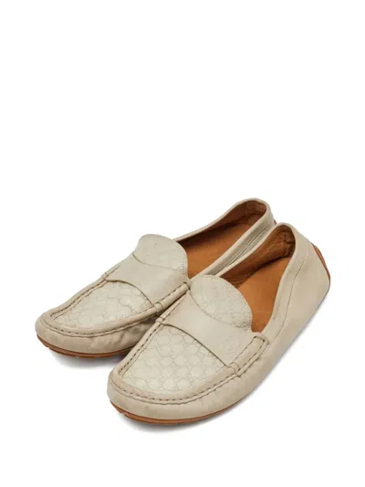 Pre-owned Gucci Leather Loafers