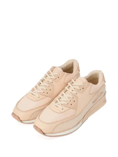 Hender Scheme Leather Panelled Sneakers In Neutral