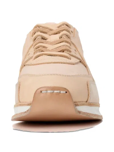 Hender Scheme Leather Panelled Sneakers In Neutral