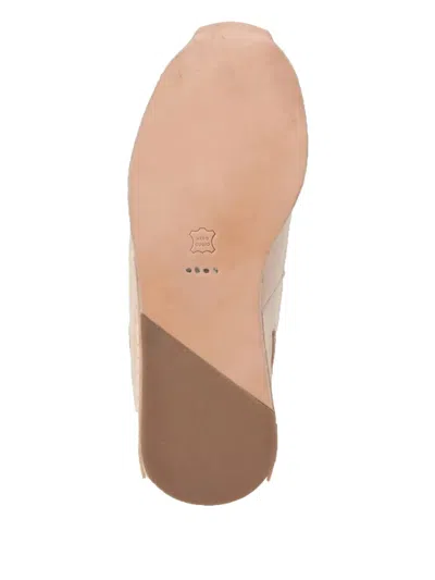Hender Scheme Leather Panelled Sneakers In Neutral