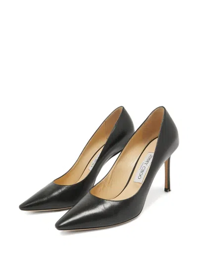 Pre-owned Jimmy Choo 85mm Leather Pointed-toe Pumps