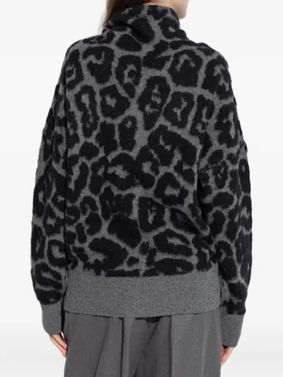 Stella Mccartney Turtle-neck Sweater Sweaters And Cardigans Gray
