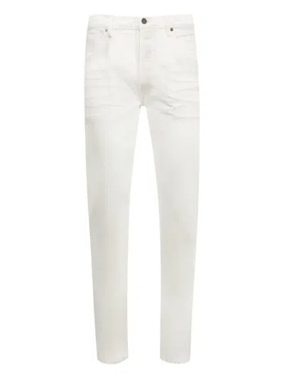 Seekings Distressed Jeans In White