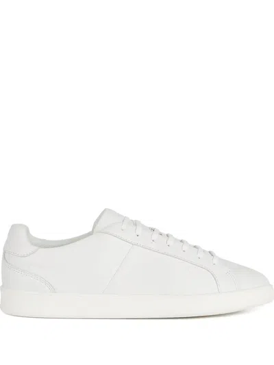 Geox Regio Lace-up Sneakers In White