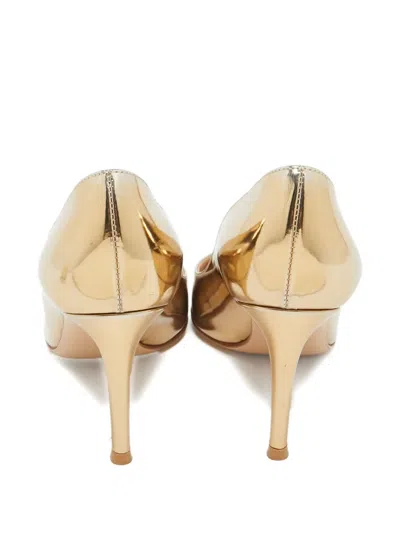 Pre-owned Gianvito Rossi 80mm Leather Heeled Pumps