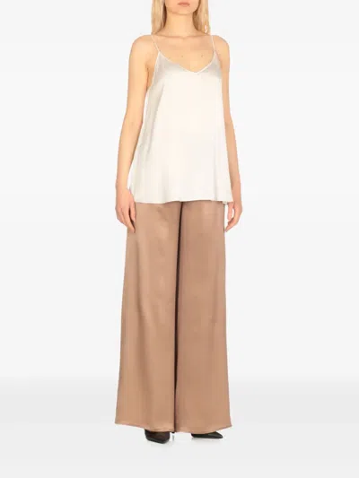 Antonelli Spaghetti Strap Camisole In White