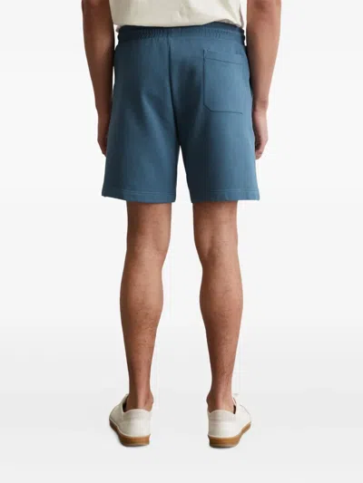 Marc O'polo Drawstring Pocketed Shorts In Blue