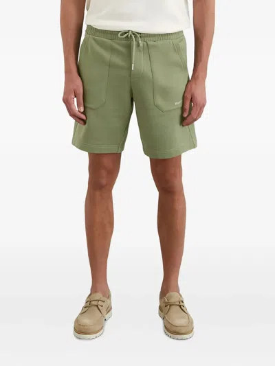 Marc O'polo Elasticated-waist Shorts In Green