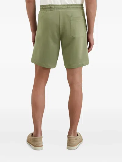 Marc O'polo Elasticated-waist Shorts In Green