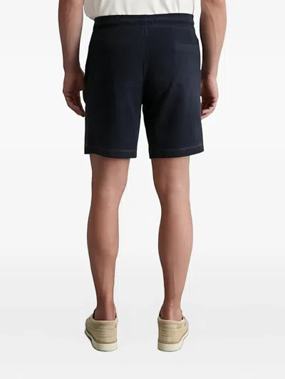 Marc O'polo Drawstring Cotton Shorts In Black