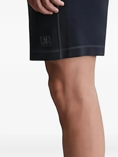 Marc O'polo Drawstring Cotton Shorts In Black