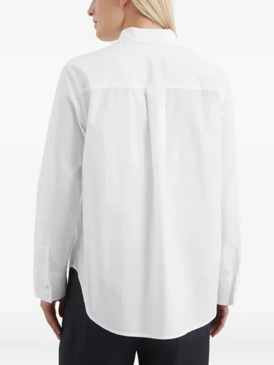 Marc O'polo Classic-collar Button-up Shirt In White
