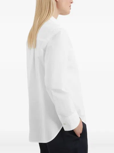 Marc O'polo Classic-collar Button-up Shirt In White
