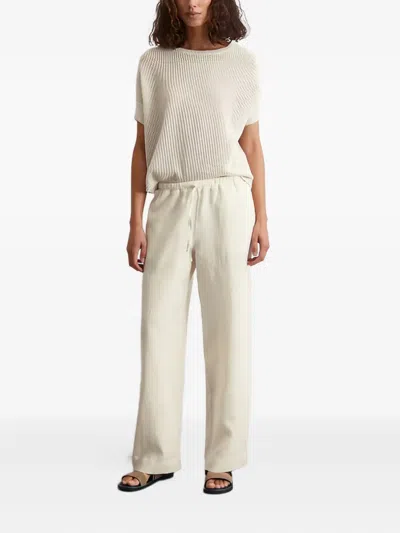 Marc O'polo Drawstring-waist Trousers In Neutral
