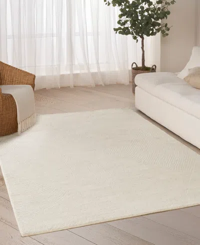 Dkny Pure Patterns Prn01 3'7"x5'7" Area Rug In Neutral