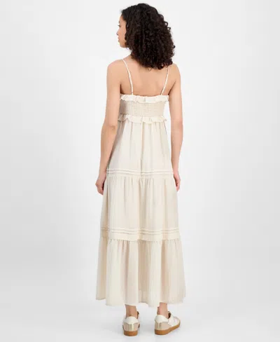 And Now This Women's Babydoll Maxi Dress, Exclusively At Macy's In Neutral