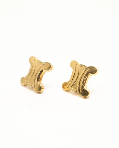 Celine Céline Macadam Clip-on Earrings