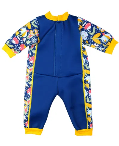 Splash About Baby Boys And Girls Warm In One Wetsuit In Blue