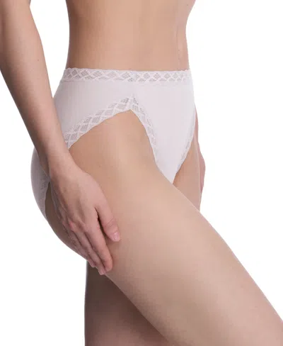Natori Bliss Lace-trim Cotton French-cut Brief Underwear 152058
