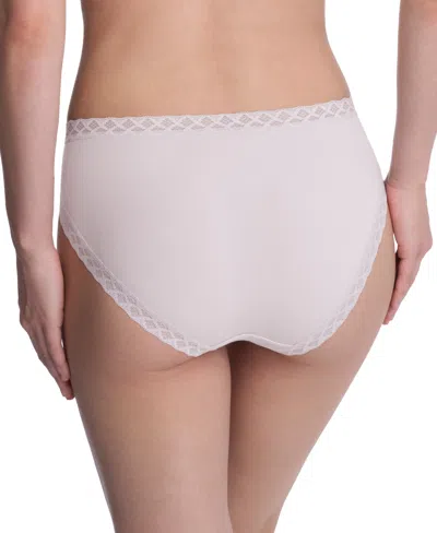 Natori Bliss Lace-trim Cotton French-cut Brief Underwear 152058