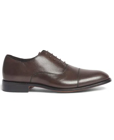 Anthony Veer Men's Clinton Cap-toe Leather Oxfords