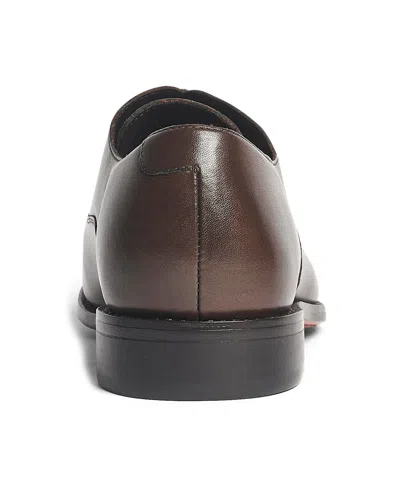 Anthony Veer Men's Clinton Cap-toe Leather Oxfords
