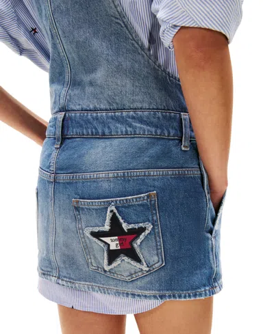 Tommy Jeans Tommy Girl Women's Denim Dungaree Dress