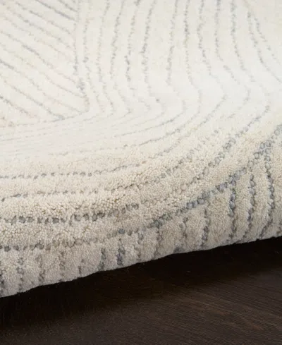 Dkny Pure Patterns Prn01 2'2"x7'5" Runner Area Rug In Neutral