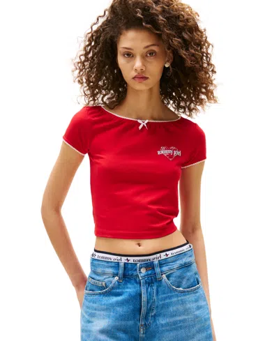 Tommy Jeans Tommy Girl Women's Logo Baby Tee