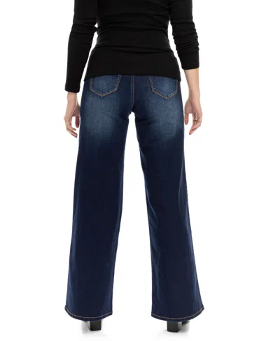 1822 Denim Maternity Over The Bump Wide Leg Jeans