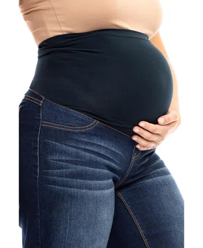 1822 Denim Maternity Over The Bump Wide Leg Jeans