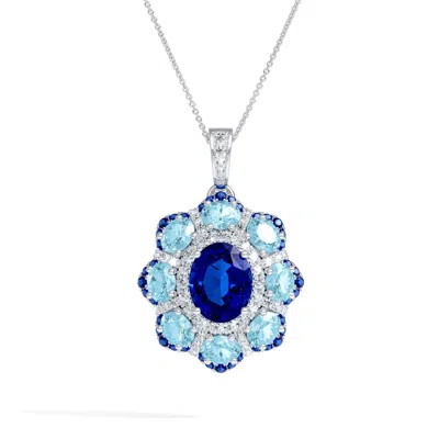 Angara Veronica Layered Halo Pendant