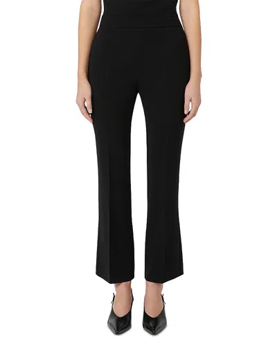 Max Mara 'haven' Black Cigarette Trousers In Blue